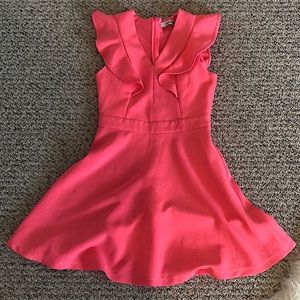 Girls hot pink dress